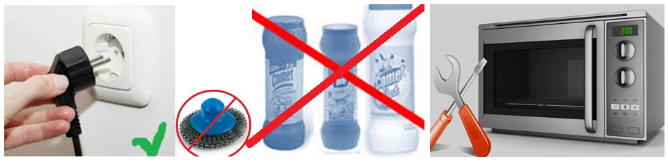 Metodi per una rapida pulizia a microonde con prodotti collaudati