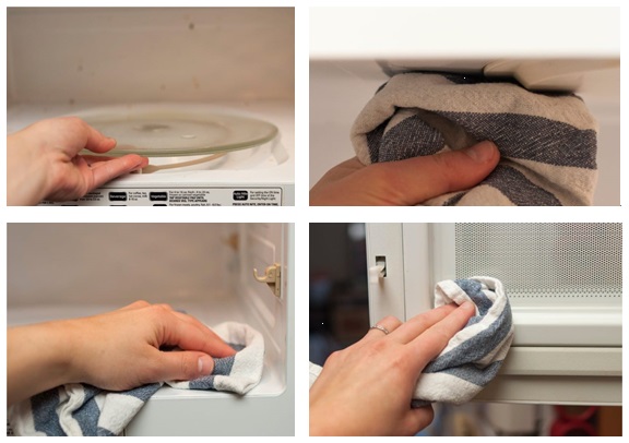 Metodi per una rapida pulizia a microonde con prodotti collaudati