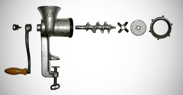 Come inserire un coltello in un tritacarne elettrico e manuale - caratteristiche e regole per l'installazione e il montaggio