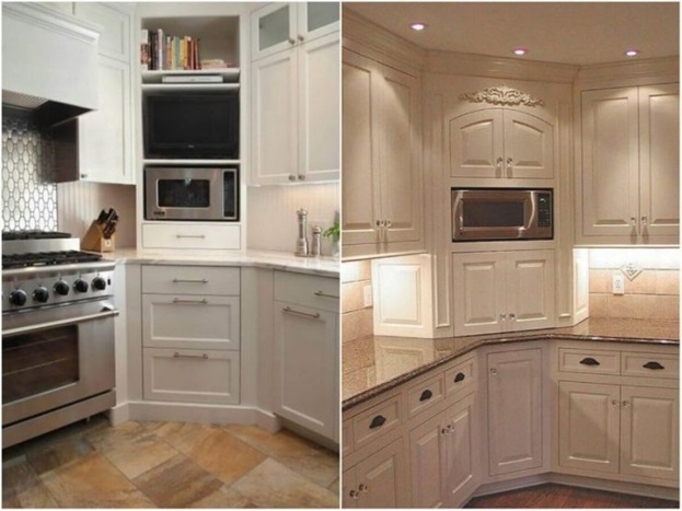 Collegare il forno a microonde sotto un pensile o uno scaffale