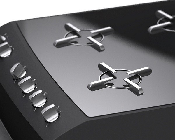 Confronta la stufa ad efesto che brucia Darina Hansa