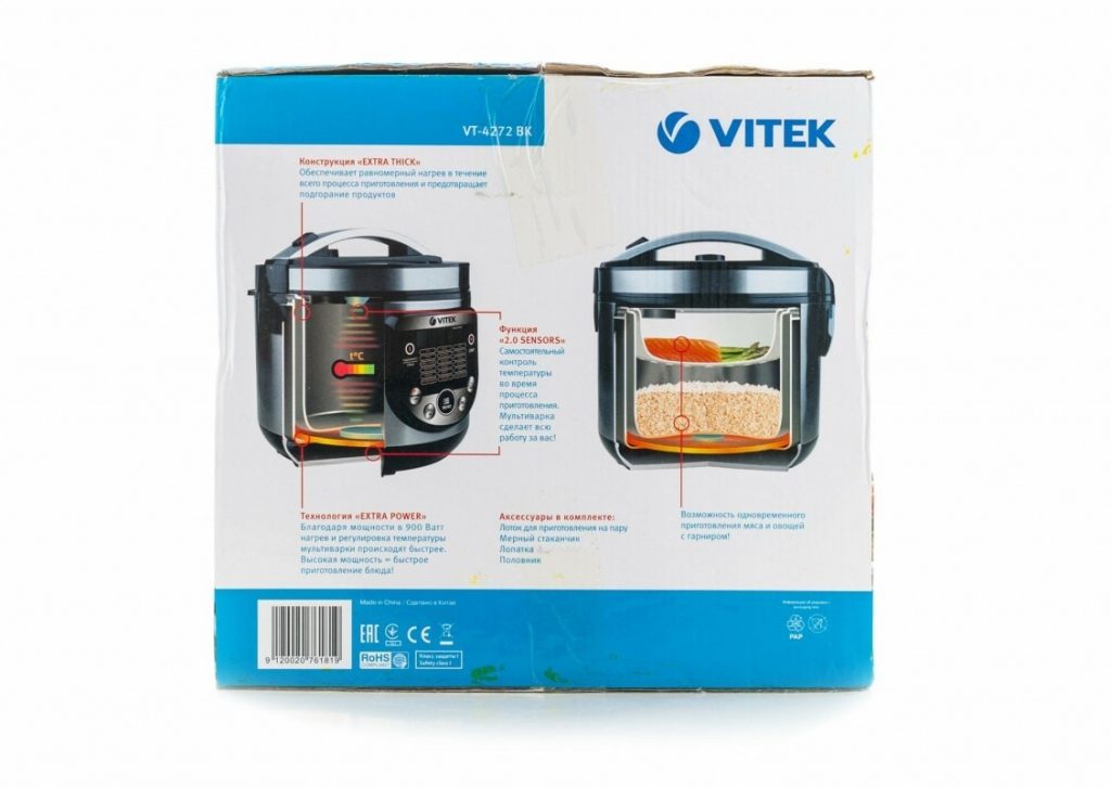 Cause ed eliminazione di errori nei multicooker, codici di errore e01-e05