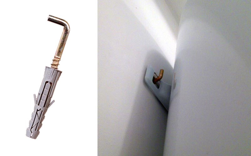 Come appendere e riparare lo scaldabagno sulle pareti di diversi tipi: legno, blocchi di schiuma, muro a secco e altri