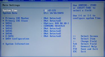 We reinstall and update the laptop BIOS